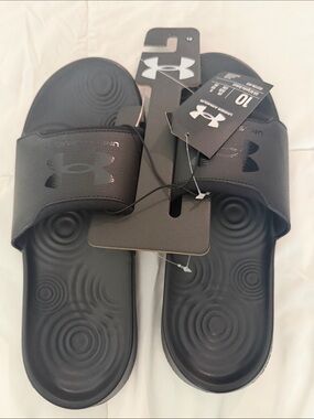 Under Armour Black Men's Slide Sandals
